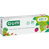 Gum Promo Kids Toothpaste 3+ Years 100ml (2x50ml) & Подарък Gum Kids 2+ Years Soft Toothbrush 1 брой - зелено
