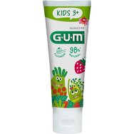 Gum Promo Kids Toothpaste 3+ Years 100ml (2x50ml) & Подарък Gum Kids 2+ Years Soft Toothbrush 1 бр - Светло синьо