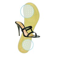 Herbi Feet Nelitas Pantilla 3/4 Extrafina Forrada Бежови 2 бр - Small