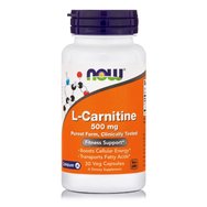 Now Foods L-Carnitine 500mg Хранителна добавка, която подпомага сърдечно -съдовото здраве и производството на енергия 30 Caps Now Foods L-Carnitine 500mg Хранителна добавка, която подпомага сърдечно -съдовото здраве и производството на енергия 30 Caps