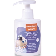 Macrovita Babies Foam Bath Shampoo Бебешки душ гел - шампоан 2 в 1 с овес и мед от 0-36 месеца 300 мл Macrovita Babies Foam Bath Shampoo Бебешки душ гел - шампоан 2 в 1 с овес и мед от 0-36 месеца 300 мл