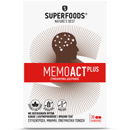 Superfoods MemoAct Plus Концентрация Памет Умствена стимулация 30caps Superfoods MemoAct Plus Концентрация Памет Умствена стимулация 30caps
