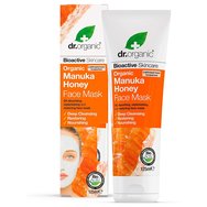 Dr.Organic Manuka Honey Face Mask 125ml - Маска за лице с органичен мед от манука за дълбоко почистване и подхранване, идеална за суха кожа Dr.Organic Manuka Honey Face Mask 125ml - Маска за лице с органичен мед от манука за дълбоко почистване и подхранване, идеална за суха кожа
