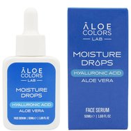 Aloe Colors Moisture Drops Hyalouronic Acid Face Serum Интензивно хидратиращ серум за лице за подобряване на еластичността на кожата 50ml Aloe Colors Moisture Drops Hyalouronic Acid Face Serum Интензивно хидратиращ серум за лице за подобряване на еластичността на кожата 50ml