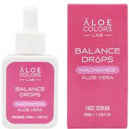 Aloe Colors Balance Drops Niacinamide Face Serum Успокояващ серум за лице за контрол на омазняването и гладка кожа 50ml Aloe Colors Balance Drops Niacinamide Face Serum Успокояващ серум за лице за контрол на омазняването и гладка кожа 50ml
