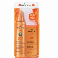 Nuxe PROMO PACK Sun Milky Spray Fondant Haute Protection Spf50, 150ml & Nuxe Sun Face Cream Spf50, 50ml Nuxe PROMO PACK Sun Milky Spray Fondant Haute Protection Spf50, 150ml & Nuxe Sun Face Cream Spf50, 50ml