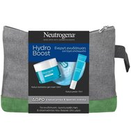 Neutrogena PROMO PACK Hydro Boost Gel Cream 50ml & Подарък Hydro Boost Awakening Eye Cream 15ml & Чанта за тоалетни принадлежности
