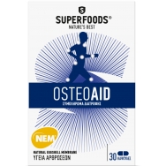 Superfoods Osteoaid 30 капсули - Съвместна добавка за здравословно хранене Superfoods Osteoaid 30 капсули - Съвместна добавка за здравословно хранене