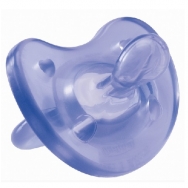 Chicco Physio Soft 4m+ Лилаво 1 бр - Изцяло силиконова залъгалка, мека дори и по време на сън Chicco Physio Soft 4m+ Лилаво 1 бр - Изцяло силиконова залъгалка, мека дори и по време на сън