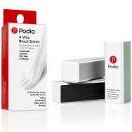 Podia 4 Way Block Shiner Професионален 4-странен буфер за нокти 1 брой Podia 4 Way Block Shiner Професионален 4-странен буфер за нокти 1 брой