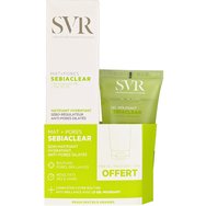 SVR Promo Sebiaclear Mat & Pores Cream 40ml & Подарък Anti-Imperfections Gel Moussant Cleanser 55ml