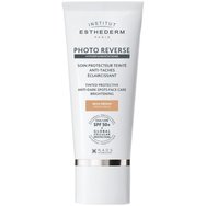 Institut Esthederm Photo Reverse Brightening Protective Anti-Dark Spots Spf50+ Tinted Cream 40ml - Слънцезащитен крем за лице с цвят със средна покривност и много висока защита за превенция & намаляване на кафявите петна Institut Esthederm Photo Reverse Brightening Protective Anti-Dark Spots Spf50+ Tinted Cream 40ml - Слънцезащитен крем за лице с цвят със средна покривност и много висока защита за превенция & намаляване на кафявите петна