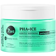7DAYS Exfoliating Peeling Pads PHA & Ice 50 броя - Двустранни ексфолиращи тампони за нежно обновяване 7DAYS Exfoliating Peeling Pads PHA & Ice 50 броя - Двустранни ексфолиращи тампони за нежно обновяване