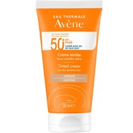 Avene Unifying Spf50+ Tinted for Dry Sensitive Skin Cream 50ml - Слънцезащитен крем за лице и шия с цвят, с много висока защита, за суха чувствителна кожа