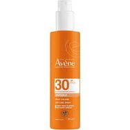 Avene Sun Care Spf30 Invisible Spray 200ml - Прозрачен слънцезащитен спрей за тяло с висока защита и невидим завършек, подходящ за чувствителна кожа