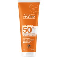 Avene Dry Touch Spf50 Invisible Sun Care Lotion 250ml - Слънцезащитно мляко с висока защита за лице и тяло с невидим завършек, подходящо за чувствителна кожа