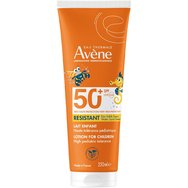 Avene Kids Resistant Spf50+ Cream 250ml - Детско слънцезащитно мляко с много висока защита за чувствителна кожа с тройна устойчивост на вода, пясък & пот Avene Kids Resistant Spf50+ Cream 250ml - Детско слънцезащитно мляко с много висока защита за чувствителна кожа с тройна устойчивост на вода, пясък & пот