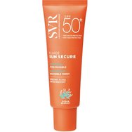 SVR Sun Secure Spf50+ Invisible Finish Fluid Слънцезащитен крем за лице с тънка, лека текстура, много висока защита и аромат 50ml