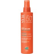 SVR Sun Secure Spf50+ Moisturising Ultra Light & Invisible Spray Хидратиращ слънцезащитен спрей с много висока защита за лице и тяло 200ml
