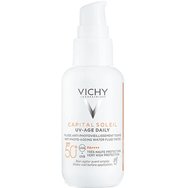 Vichy Promo UV-Age Daily Pigment Light Spf50+, 40ml & Подарък After Sun 100ml
