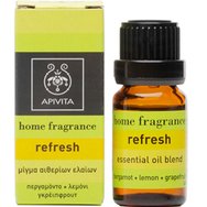 Apivita Refresh Home Fragrance Essential Oil Blend 10ml
