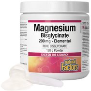 Natural Factors Magnesium Bisglycinate 200mg, 145g Natural Factors Magnesium Bisglycinate 200mg, 145g