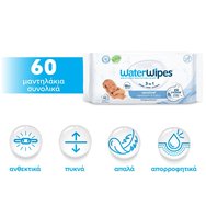 WaterWipes Baby Wipes 0m+, 60 броя WaterWipes Baby Wipes 0m+, 60 броя