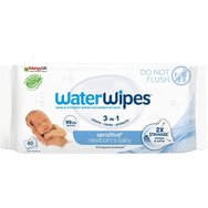 WaterWipes Baby Wipes 0m+, 60 бр - Ароматизирани бебешки кърпички с 99,9% вода и 0,01% екстракт от семки на грейпфрут WaterWipes Baby Wipes 0m+, 60 бр - Ароматизирани бебешки кърпички с 99,9% вода и 0,01% екстракт от семки на грейпфрут