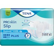 Tena ProSkin Slip Plus Бельо за еднократна употреба с еластични страни за умерена до тежка инконтиненция 30 бр - Large 92 / 150cm