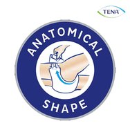 Tena ProSkin Slip Plus Бельо за еднократна употреба с еластични страни за умерена до тежка инконтиненция 30 бр - Large 92 / 150cm