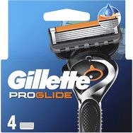 Gillette Fusion 5 ProGlide Men’s Razor Blade Refills 4 бр - Резервни мъжки бръснещи глави с 5 остриета против дразнене за дълготрайно дълбоко бръснене