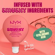 Nyx Professional Makeup Smushy Sos Hydrating Lip Mask Хидратираща маска за устни, обогатена с хиалуронова киселина, която осигурява 12 часа хидратация 12ml - 03 Peachy Pamper
