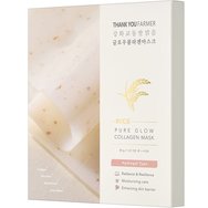 Thank You Farmer Pure Glow Collagen Mask Хидрогелна Маска за Лице с Колаген за Хидратация и Подхранване 4 Броя