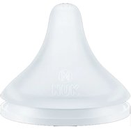 Nuk Perfect Match 3m+ Small Teat Силиконови биберони със среден поток против колики, подходящи за бебета 2 броя