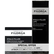 Filorga Promo Hyalu-Filler Hydrating Plumping Cream 50ml & Подарък Lip Filler Balm 4g