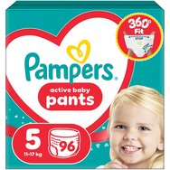 Pampers Pants No5 (12-17kg) Пелени гащички 96 пелени Pampers Pants No5 (12-17kg) Пелени гащички 96 пелени