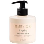Beauty Sou Pistachic Fresh Body Cream Крем за тяло с антиейдж свойства за дълбока хидратация & стягане с помпичка 300ml Beauty Sou Pistachic Fresh Body Cream Крем за тяло с антиейдж свойства за дълбока хидратация & стягане с помпичка 300ml