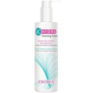 Froika AC Hydra Cleansing Cream 200ml - Успокояващ & хидратиращ почистващ крем с помпа за чувствителна кожа, подложена на лечение против акне Froika AC Hydra Cleansing Cream 200ml - Успокояващ & хидратиращ почистващ крем с помпа за чувствителна кожа, подложена на лечение против акне