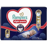Pampers Night Pants №6 (15+ kg) 19 Пелени Гащички Pampers Night Pants №6 (15+ kg) 19 Пелени Гащички