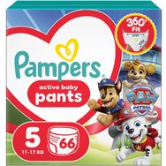 Pampers Pants Paw Patrol Limited Edition No5 (11-17kg) Пелени гащички 66 пелени