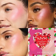 Nyx Professional Makeup Promo Xmas Edition Face Palette 1 брой, Коледен комплект грим – палитра с руж & сияен хайлайтър Nyx Professional Makeup Promo Xmas Edition Face Palette 1 брой, Коледен комплект грим – палитра с руж & сияен хайлайтър