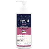 Phyto Kids Intense Curles Magic Shampoo & Body Wash 400ml - Детски Магически Шампоан & Душ Гел за Къдрава Коса с Помпа Phyto Kids Intense Curles Magic Shampoo & Body Wash 400ml - Детски Магически Шампоан & Душ Гел за Къдрава Коса с Помпа