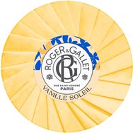 Roger & Gallet Vanille Soleil Perfumed Soap Bar 100g - Ароматен Сапун с Кехлибарено-Флорален Аромат Идеален за Цялата Година Roger & Gallet Vanille Soleil Perfumed Soap Bar 100g - Ароматен Сапун с Кехлибарено-Флорален Аромат Идеален за Цялата Година
