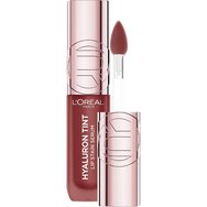 L'Oreal Paris Hyaluron Tint Lip Stain Serum 5ml - 521 Bordeaux Please - Хидратиращ серум за устни и скули с хиалуронова киселина, който предлага дълготраен цвят