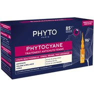 Phyto Phytocyane Anti-Hair Loss Treatment for Women 12amp x 5ml - Лечение срещу женски реактивен косопад Phyto Phytocyane Anti-Hair Loss Treatment for Women 12amp x 5ml - Лечение срещу женски реактивен косопад