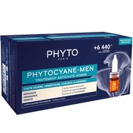 Phyto Phytocyane Anti-Hair Loss Treatment for Men 12vials x 3,5ml - Лечение срещу тежък косопад при мъже поради наследственост и изтъняване на косата Phyto Phytocyane Anti-Hair Loss Treatment for Men 12vials x 3,5ml - Лечение срещу тежък косопад при мъже поради наследственост и изтъняване на косата