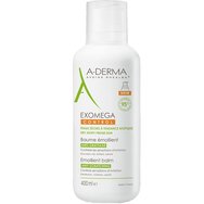 A-Derma Exomega Control Emollient Balm 400ml - Омекотяващ, успокояващ балсам за лице и тяло, подходящ за атопична или много суха кожа