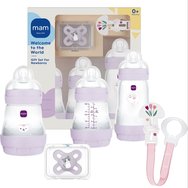 Mam Promo Welcome to the World Newborn Gift Set 0m+ 1 брой - Лилаво