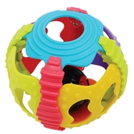 Playgro Shake Rattle and Roll Ball Бебешка играчка 6м + 1бр