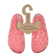 SlipStop Golden Hearts Set Код SS-37 Размер 30-32 1 чифт - Large - Неплъзгащи се детски чехли